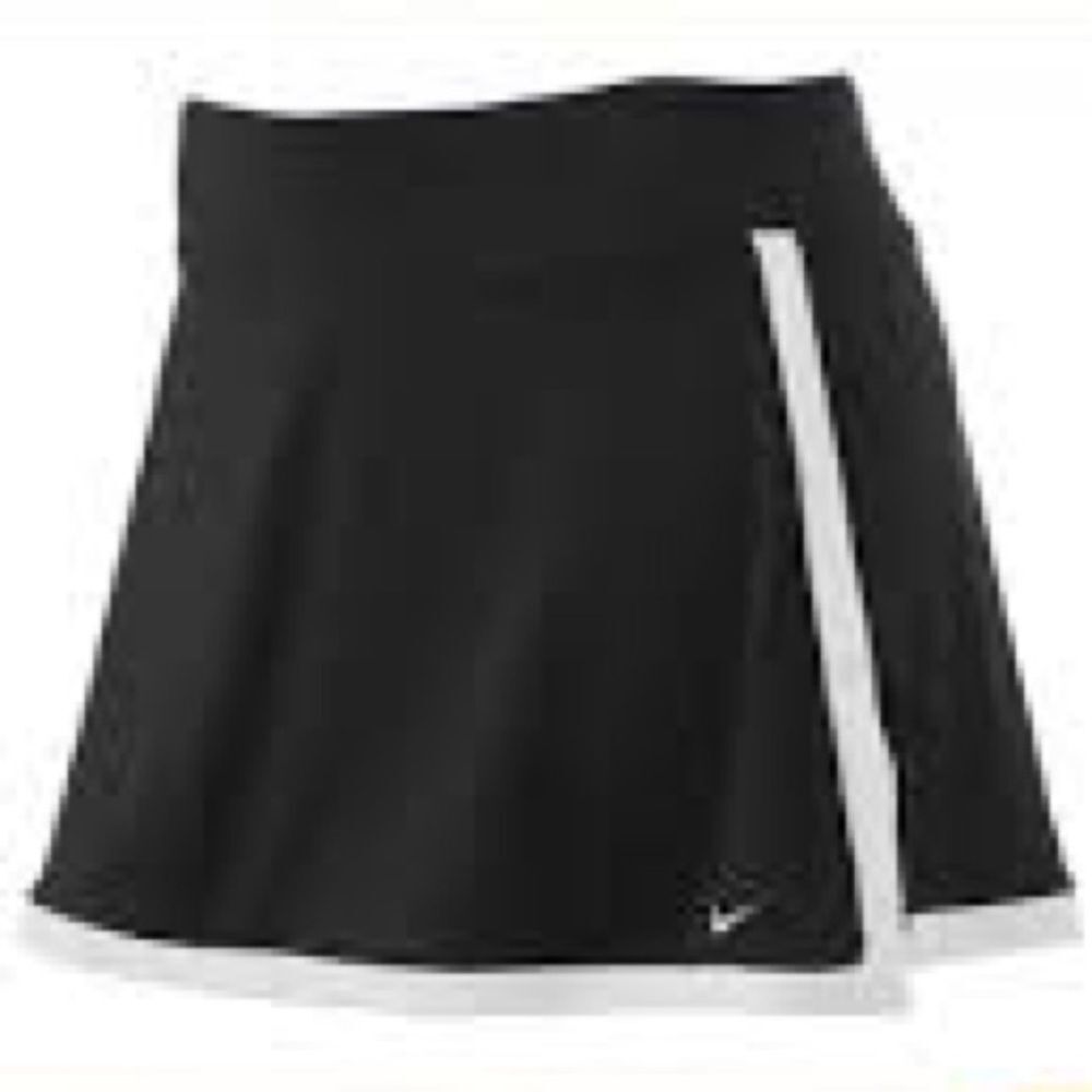 NIKE XL BLK/WHT Golf,Badminton,Tennis or Pickleball Skort